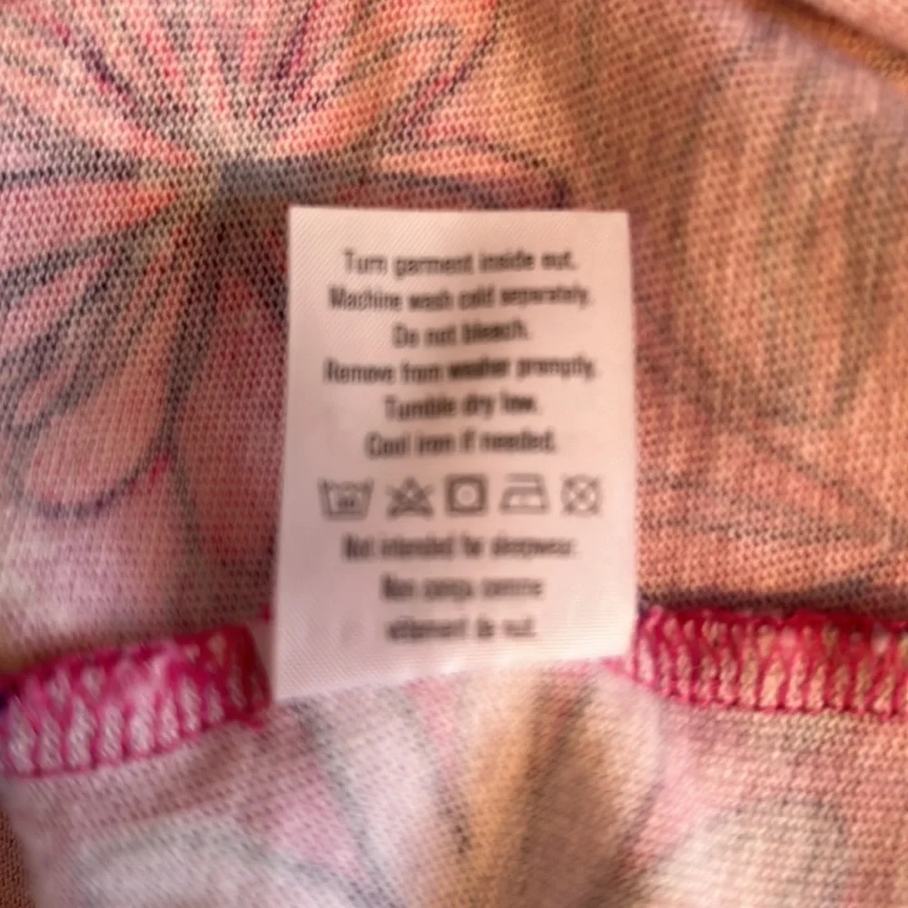 Gymboree Girls pink and purple tunic dress size medium 7/8 preloved